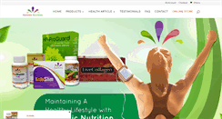 Desktop Screenshot of dyna-nutrition.com